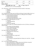 thi  hoc ki 1 khoi bon