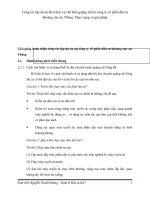 Giải pháp hoàn thiện công tác lập dự án tại công ty cổ phần đầu tư khoáng sản An Thông