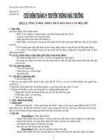 Họat động NGLL8-Tiết 1->6