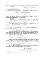 Công văn Số:   7011 /BGDĐT-GDTH