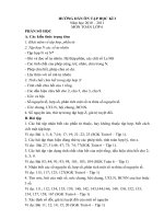 Giới hạn ôn tập HKI - Toán 6