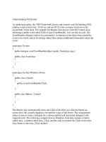 Understanding GUI Events