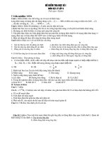 Đề thi HKI Vật lý 9 (ĐA+matrận)