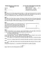 HSG Lý 8 năm 2005-2006 Ninh Hòa