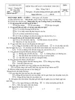 Đề thi GK1- mônTV