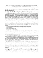 NHỮNG LÝ LUẬN CƠ BẢN VỀ TỔ CHỨC HẠCH TOÁN TIÊU THỤ HÀNG HOÁ VÀ XÁC ĐỊNH KẾT QUẢ TIÊU THỤ TRONG DOANH  NGHIỆP THƯƠNG MẠI