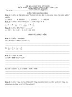 Khao sat HSG toan 5 thang 10