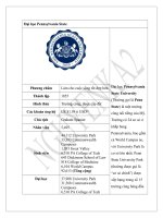 Lịch sử hình thành Đại học Penn State