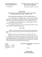 Điều lệ giải quần vợt