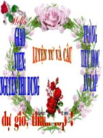 LTVC tiết 48 - Nối các vế câu ghép bằng cặp từ hô ứng