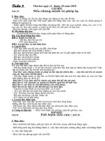 Giáo án 4 - Tuần 8