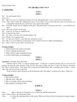 on tập ngữ pháp+skill