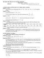 Thi thử HK II Toán_10 số 6