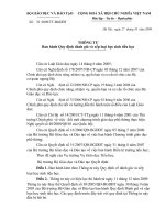 Đánh giá xếp loại HS TH