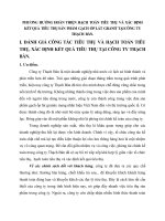 PHƯ¬ƠNG  HƯ¬ỚNG  HOÀN  THIỆN  HẠCH  TOÁN  TIÊU  THỤ  VÀ  XÁC  ĐỊNH KẾT QUẢ  TIÊU  THỤ SẢN  PHẨM  GẠCH  ỐP LÁT  GRANIT TẠI CÔNG  TY  THẠCH  BÀN.