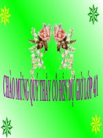 Tập đọc lớp 4