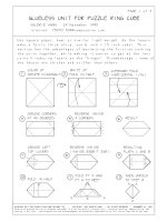 Nghệ thuật xếp hình Nhật Bản: puzzle