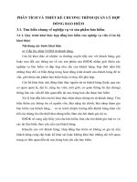 PHÂN TÍCH VÀ THIẾT KẾ CHƯƠNG TRÌNH QUẢN LÝ HỢP ĐỒNG BẢO HIỂM