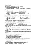 ĐỀ CƯƠNG ĐỊA 9 HKI