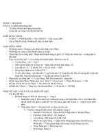 Tài liệu Excel bài 1