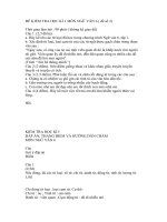 Đề KT HK I ( đề số 1)