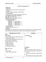 HH ÔN tập học kỳ I T23-24 Theo Chuẩn KTKN