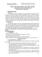 bản khai thành tích chi bộ được tỉnh khen