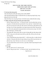 BÁO CÁO THỰC HIỆN CHUẨN KTKN