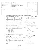 Đề KT 45 hình học 9