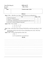 kiem tra 45 so hoc tuan 13