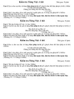 Đề KT Tiếng Việt 8