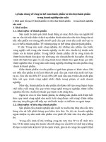 Lý luận chung về công tác kế toán thành phẩm và tiêu thụ thành phẩm trong doanh nghiệp sản xuất