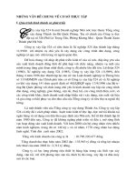 NHỮNG VẤN ĐỀ CHUNG VỀ CƠ SỞ THỰC TẬP