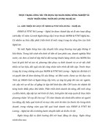 THỰC TRẠNG CÔNG TÁC TÍN DỤNG TẠI NGÂN HÀNG NÔNG NGHIỆP VÀ PHÁT TRIỂN NÔNG THÔN ĐÔ LƯƠNG NGHỆ AN