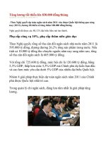 Tăng lương 830.000 từ 1.5.2011 và phụ cấp thâm niên ngành GD