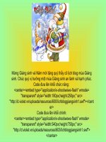 Đồng hồ đẹp( flash) và code