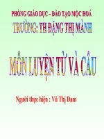 Từ ngữ về loài chim - Dấu chấm , dấu phẩy