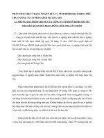 PHÂN TÍCH THỰC TRẠNG VỀ KẾT QUẢ VÀ TÌNH HÌNH HOẠT ĐỘNG TIÊU THỤ Ở CÔNG TY CỔ PHẦN KÍNH MẮT HÀ NỘI