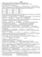 BỘ 9 ĐỀ THI THỬ DH MỚI NHẤT - 003