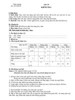 Tiết 10: Đề kiểm tra GDCD lớp 8