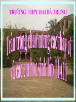 bài dòng điện trong kim loại