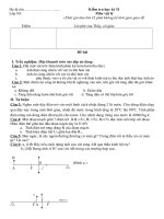 de kiem tra hoc ky  2010 - 2011