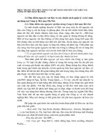 THỰC TRẠNG TỔ CHỨC CÔNG TÁC KẾ TOÁN NGUYÊN VẬT LIỆU TẠI CÔNG TY DỆT MAY HÀ NỘI.