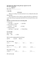 KTCKII - Tiếng việt