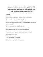 Xác nhận thiết bị, máy móc, vật tư ngành hóa chất thuộc loại trong nước chưa sản xuất được cần nhập khẩu để phục vụ nghiên cứu và sản xuất