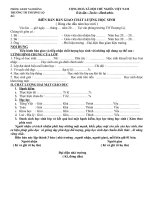 BBBG CL HS đầu nam