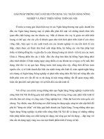 GIẢI PHÁP PHÒNG NGỪA RỦI RO TÍN DỤNG TẠI  NGÂN HÀNG NÔNG NGHIỆP VÀ PHÁT TRIỂN NÔNG THÔN HÀ NỘI