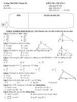 kiem tra chuong I- HH 9
