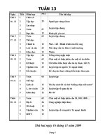 Giáo án lơp 5 tuan 13