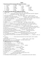 ON TAP ENGLISH 8- HK1-100 CAU TN ...